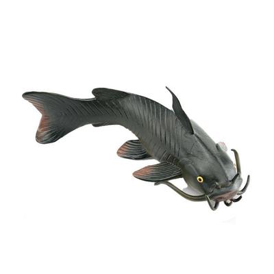 [Nekogamiyama] Pez gato, Peces de río, Peces de lago, Modelo de figura, Adorno en miniatura, Decoración de interiores, Modelo coleccionable