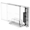 Drive Enclosures & Docks 2159U3 2.5 Inch Sata Usb3.0 Mobile Hard Disk Enclosure Transparent