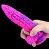 Sexy Bitter Gourd Stick Color Fake Penis Silicone Simulation Penis Masturbation Device for Men and Women Anal Expansion Anus Deep Sucker Anal Plug