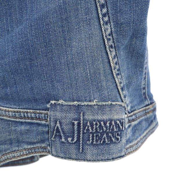 ARMANI JEANS 2WAY Denim Jacket S G Jean Women Used