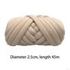 Chunky Yarn, Breathable Soft Polyester Durable Hand Knitting for Blanket Crocheting Pillow Tapestry