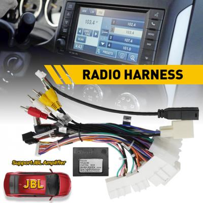 For Toyota Aftermarket Radio Stereo Car Wire Harness Cable Adapter Canbus BOX EA