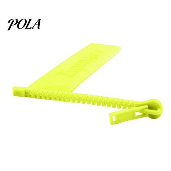 Plastic Book Marker Long Zipper Bookmark for Thick Book, 3D Accessory Page Reading Men & Women, Durable