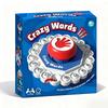 Crazy Words English Board Game Fast Paced Family Fun The Quick Thinking Letter Pressing Puzzle For Adult And Kid Party Gift Kid Friendly Entertaining