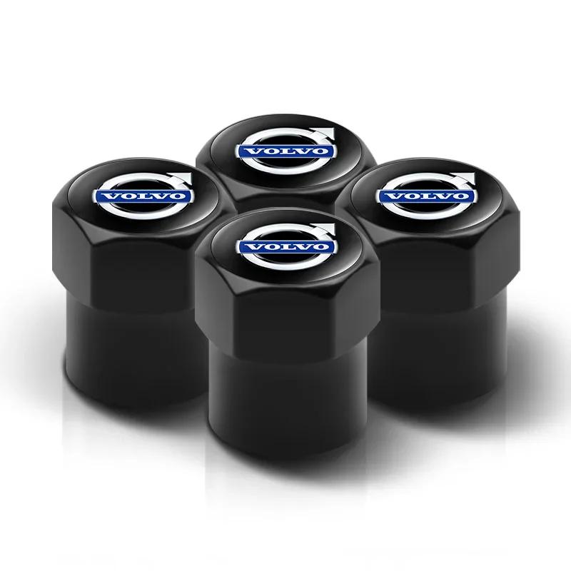 Volvo Tampas de Válvula de Pneu de Roda de Carro Capa Chaveiro de Chaveiro de Carro em Camurça Anel Chaveiro Para V60 V40 XC90 XC40 S60 XC60 V70 S90 V90 Acessórios