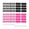 48-144Pairs Sports Eye Black Stickers Under Eye Black Strips Football Face Stickers Breathable Eyeblack Sticker with 1Pcs Pencil