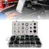 125Pcs Rubber Grommet Assortment Wiring Gasket Kit Rubber Grommet Eyelet Rings