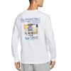 T Shirts Men's White Crew Neck Moderate HV1771-100