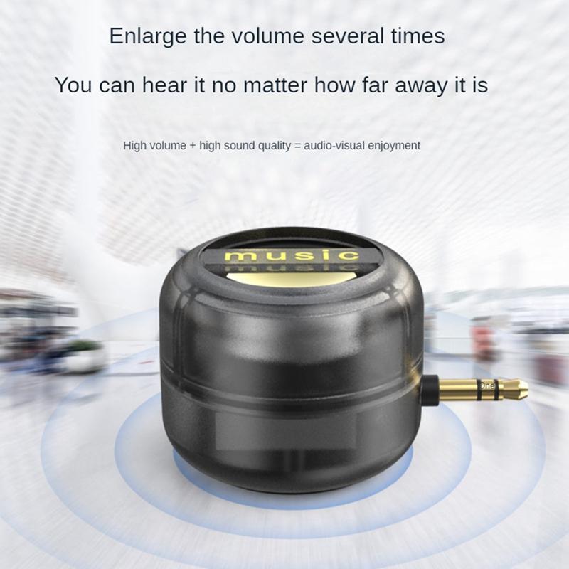 B03B-Portable Mini Speaker Universal 3.5Mm Sound Box Mobile Phone Speaker Amplifier External Wired Speakers