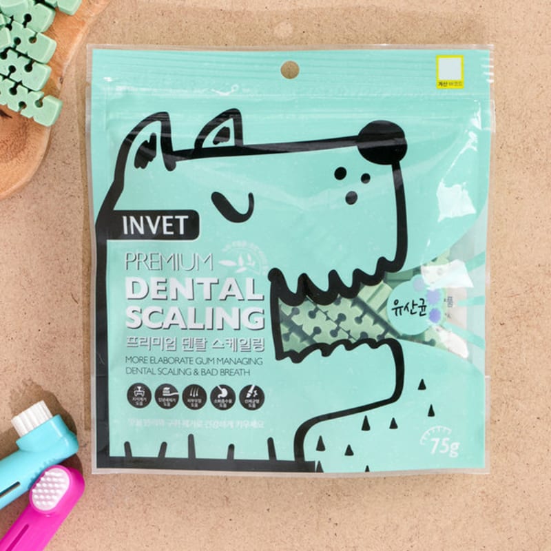

[Pet] Invet Dental Scaling 75 G Lactobacillus
