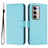 For Xiaomi Redmi 15 5G Case Solid Color Wallet Leather Phone Cover with Strap