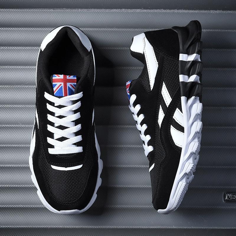 Frühlings- und Herbst-Freizeitschuhe Herren Sportschuhe Mesh Atmungsaktiv Bequem Rutschfest Herrenschuhe