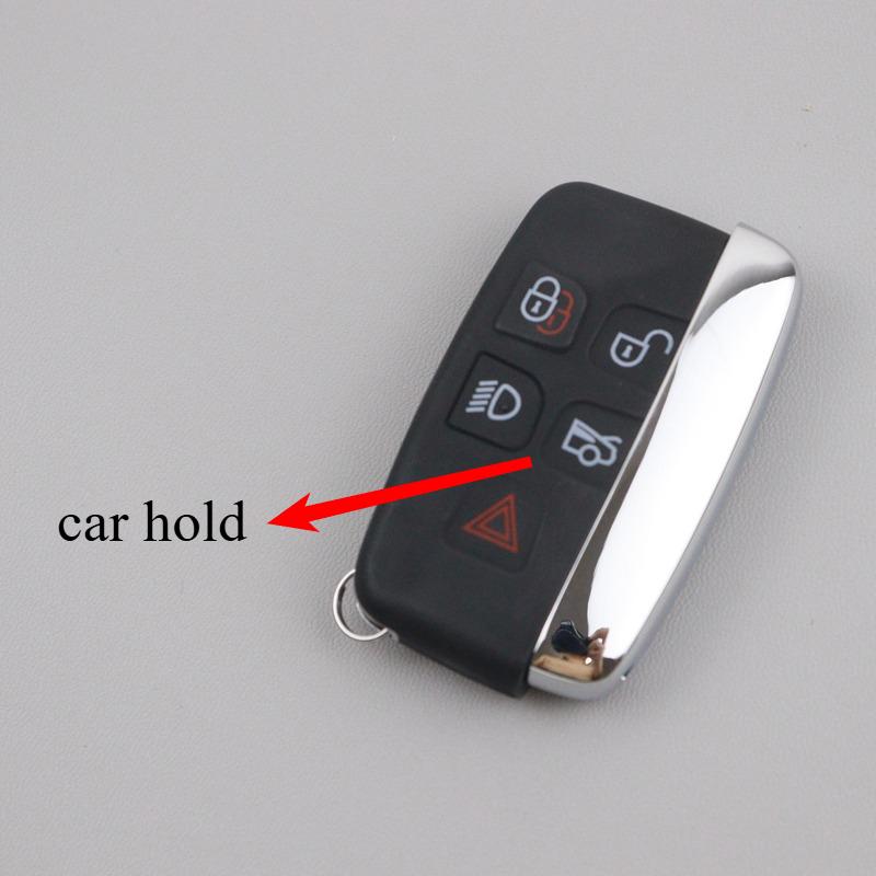 For Jaguar XE XJ XF Guitar for Land Rover Range Rover Sport Evoque Freelander Velar Discovery 4 Car Key Fob Shell Case Housing