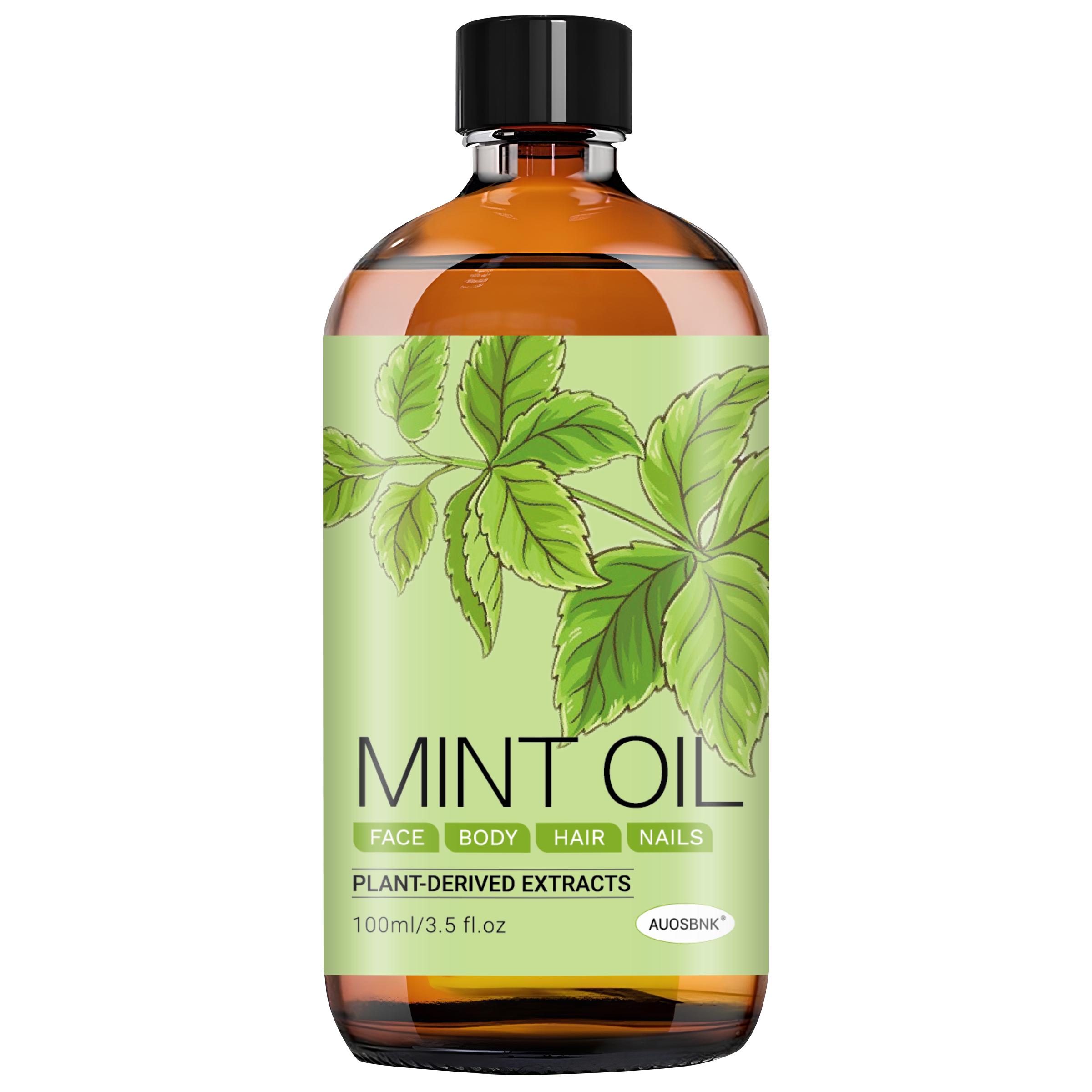 6 видов ароматных эфирных масел(100мл), Масло для лица, Обладает антивозрастным действием, Содержит мяту, чайное дерево, ниим, клещевину, оливу, розмарин,