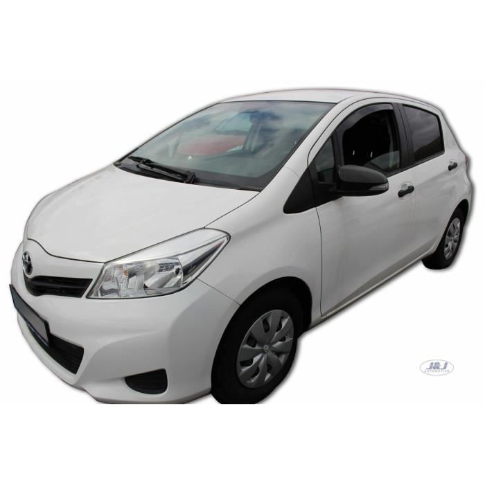 J&J AUTOMOTIVE | Heko Deflecteurs D'air Déflecteurs De Vent Pour Toyota Yaris 5P. Berlina 2010-2014