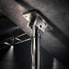 Steel Pole Top Mount Slanted Socket Dance Rectangular Base Plate