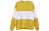 Club Men's French Terry Colour-Blocked Crew Yellow FB7849-709