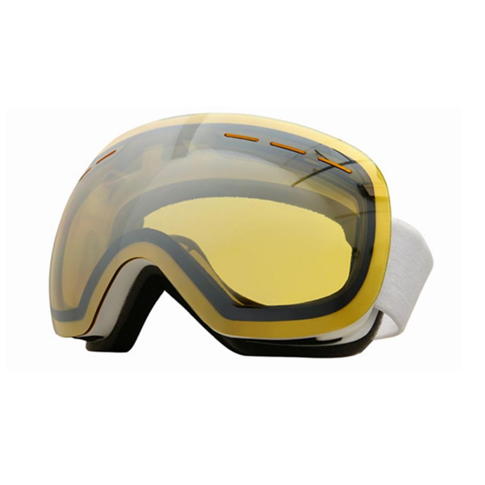 

Лыжные очки Сферические очки Двухслойные противотуманные ветрозащитные очки для защиты глаз Лыжные очки