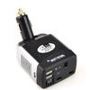 250 Volts Mixed Protected Multi-Socket Inverter Block and 5 Volts USB On Cigarette Lighter 75 Watts