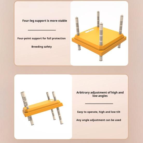 Chicken Brooder Heater with Adjustable Height Angle Energy-efficient Low Noise Constant Temperature