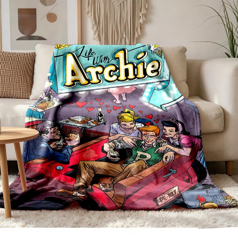 Archie ComicsSoft and Comfortable Flannel Suitable for Sofas Living Rooms Outdoor Camping Travel and Also Makes a Great Anniversary Gift