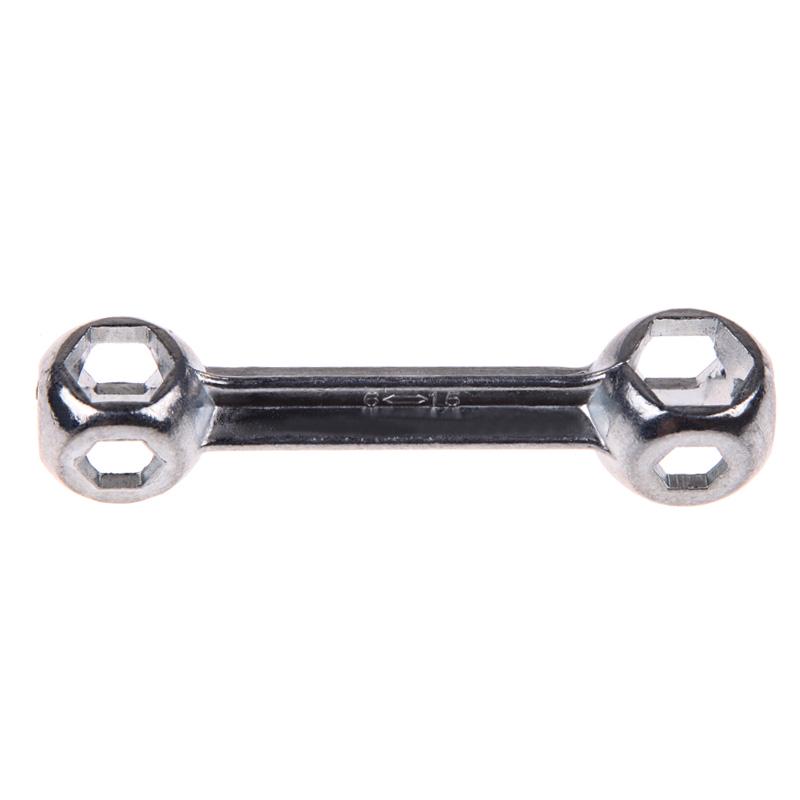 Bone Shape Hexagon Wrench Multifunctional Hexagonal Wrench 10 In 1 Bike Repair Tool Lightweight Cycling Accessories