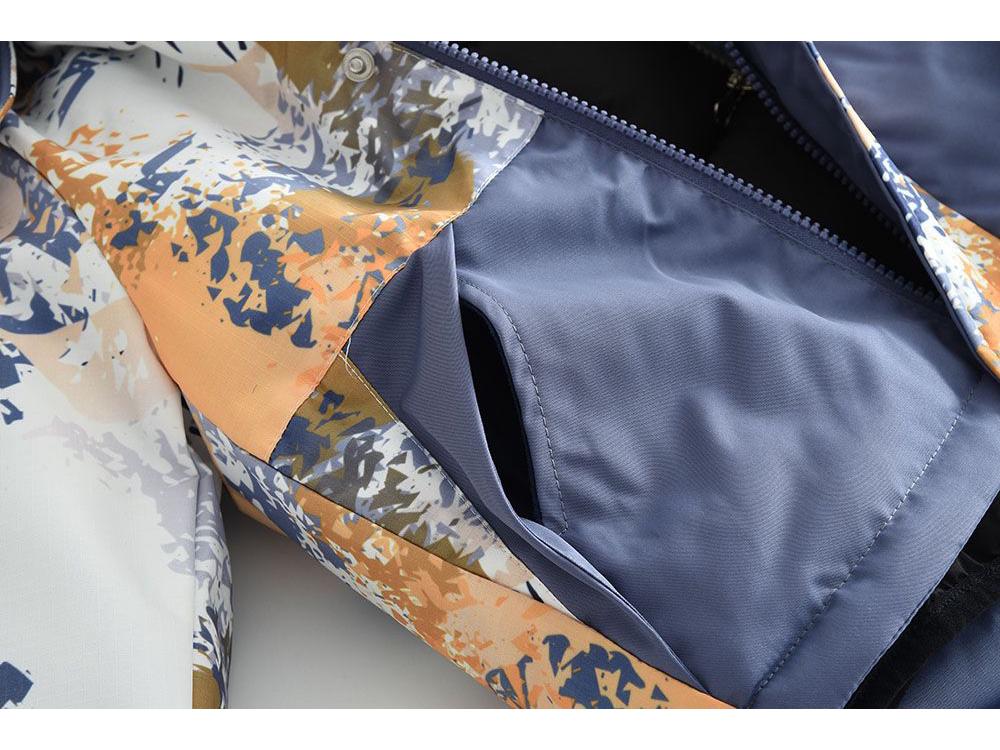 Zimowy kombinezon narciarski dla dzieci 2024 - Trzyczęściowy zestaw z podszewką polarową, wiatroodporny i wodoodporny dla niemowląt