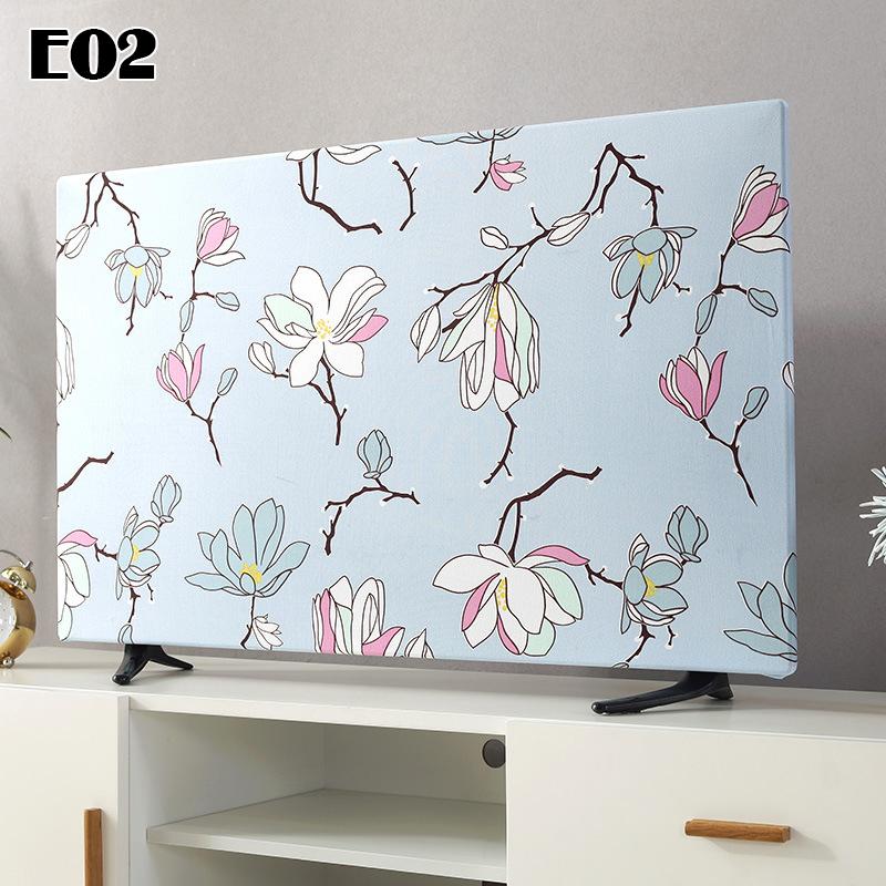 Tv Hood Dust-Proof Cover Towel 32 Inch 43 Inch 50 Inch 55 Inch 65 Inch Household Hanging Lcd Tv Cover Dustproof Decorative Cover