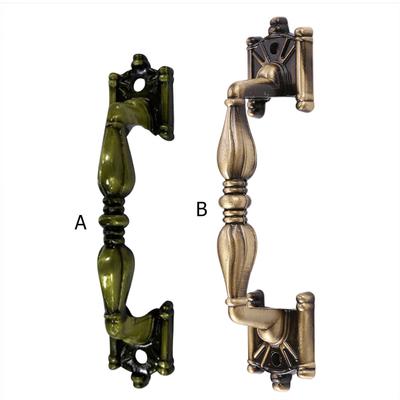Green Bronze Door Handle Vintage Drawer Handle Metal Multi-function Antique Portable Chinese Style Practical for Home Decoration