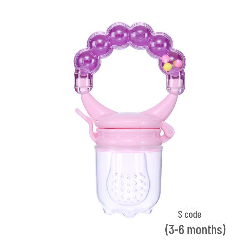 Multi-Color Fruit Pacifier & Teether - Baby Nutrition Aid