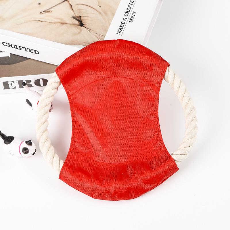 

Durable Bite-Resistant Dog Frisbee Toy for Training and Teething