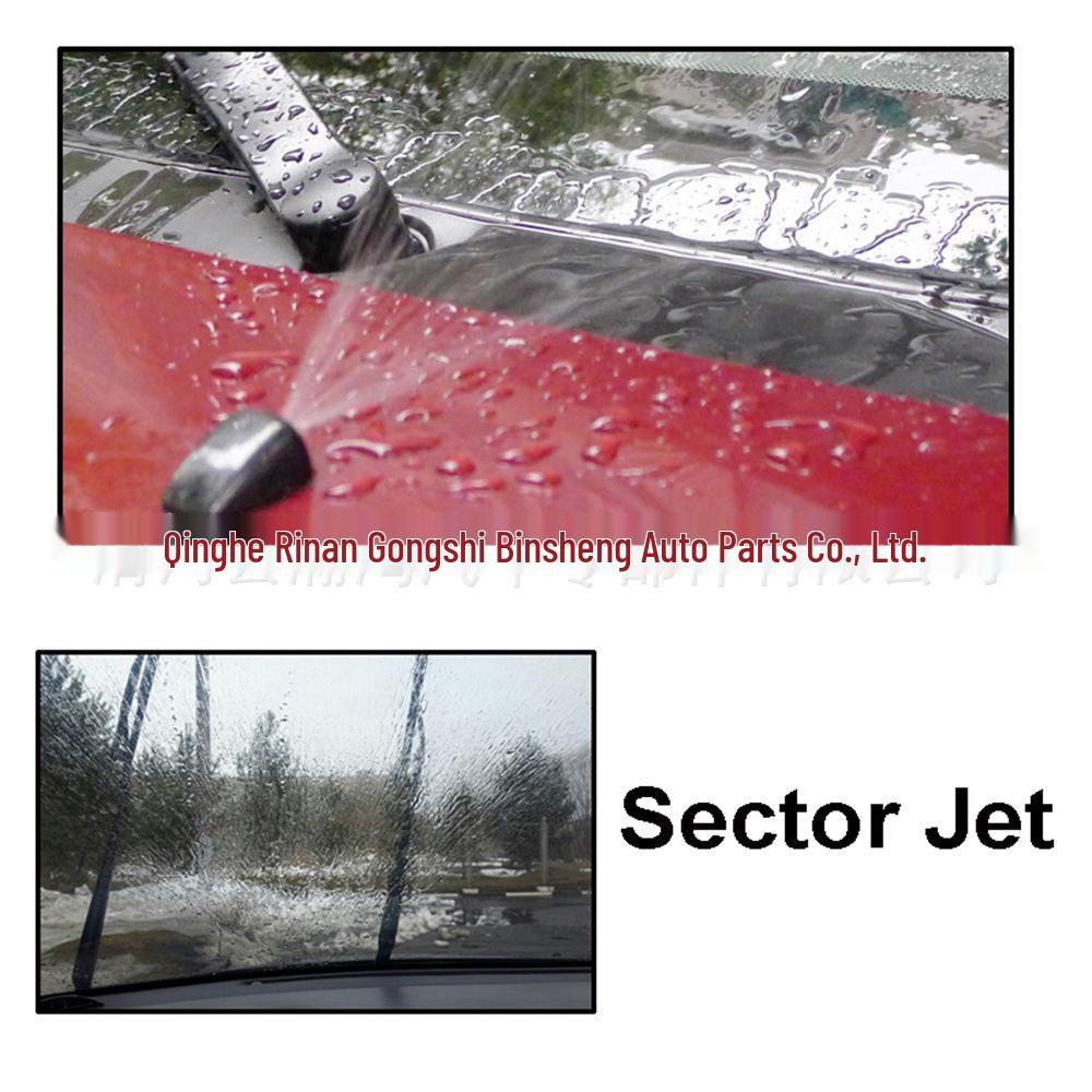 BYD F3, Corolla, Mazda M6, Fengyun 2, Emgrand Car Fan-shaped Washer Nozzle Head