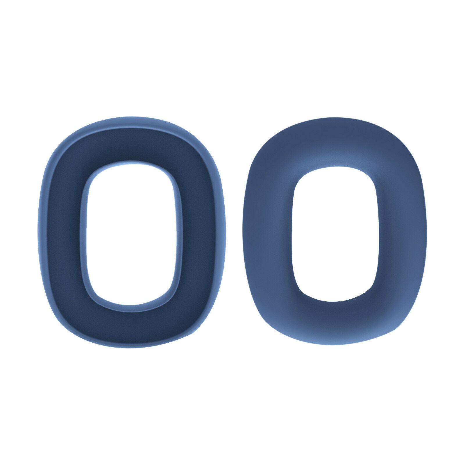 

1 Pair Soft Cover Protective Replacement Ear Pads Cushion Silicone темно-синий