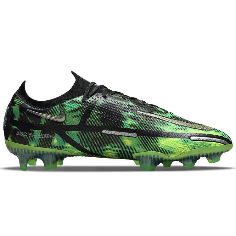 Nike Phantom GT2 Elite FG Shockwave Men Sneakers Green Black Green