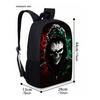 Skelett Joker Druck Einlagiger Rucksack für Jungen/Mädchen Beste Geschenke 2D Flache Cartoon Schultasche für Kinder Taschen