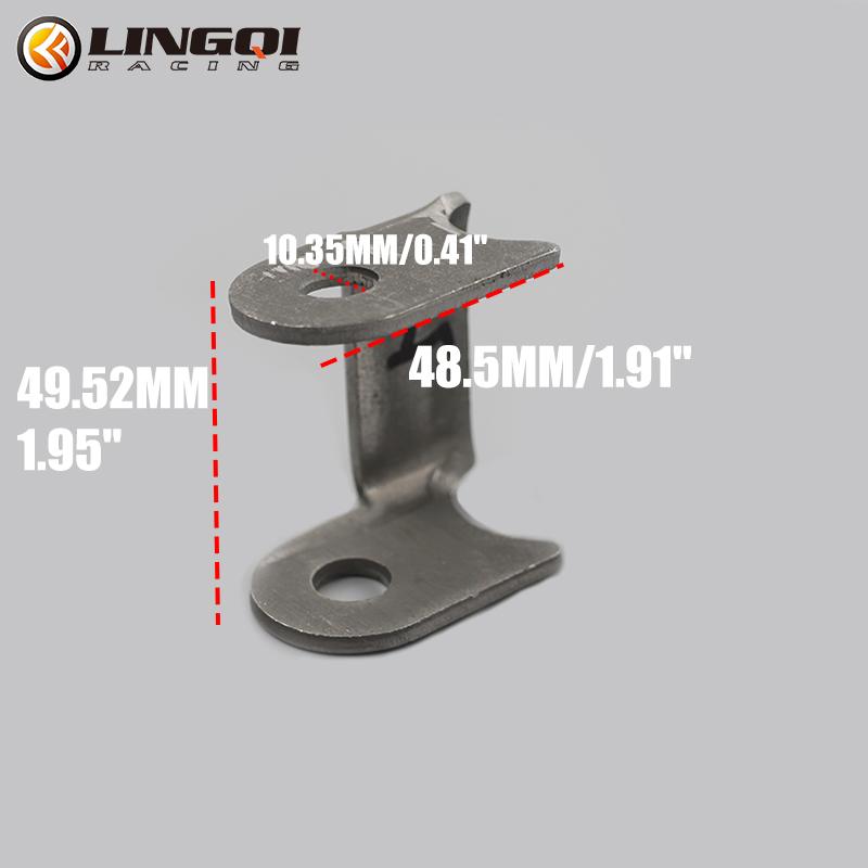 

LESQUE Shock Absorber Flat Fork Bracket U-Shaped Fixed Supporting Seat For Motorcycle ATV Dirt Pit Bike Go Kart UTV Buggy 40-SR-Y