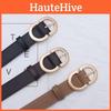 Stylish Pu Leather Waist Belt For Women Featuring Elegant Chic Buckle Design Perfect For Jeans
