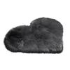 30x40cm Love Heart Shape Plush Rug Anti-Slip Carpet Door Mat Home Bedside Decor