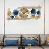 Chinese Style Retro Wall Clock with Silent Sweep Movement