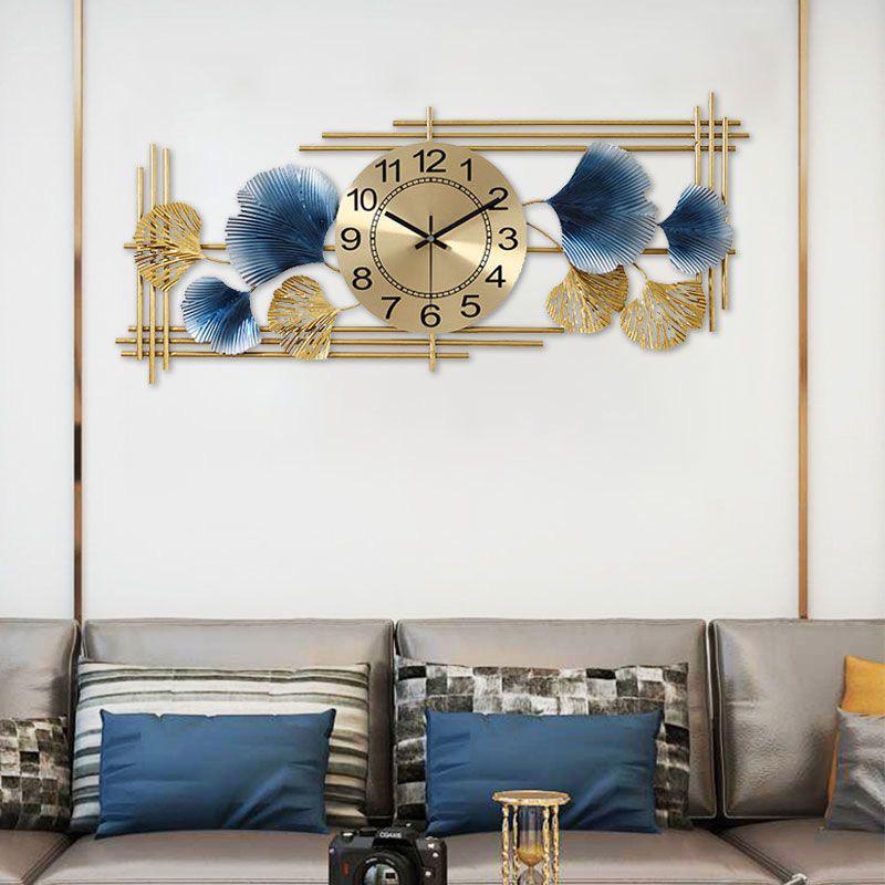 Chinese Style Retro Wall Clock with Silent Sweep Movement