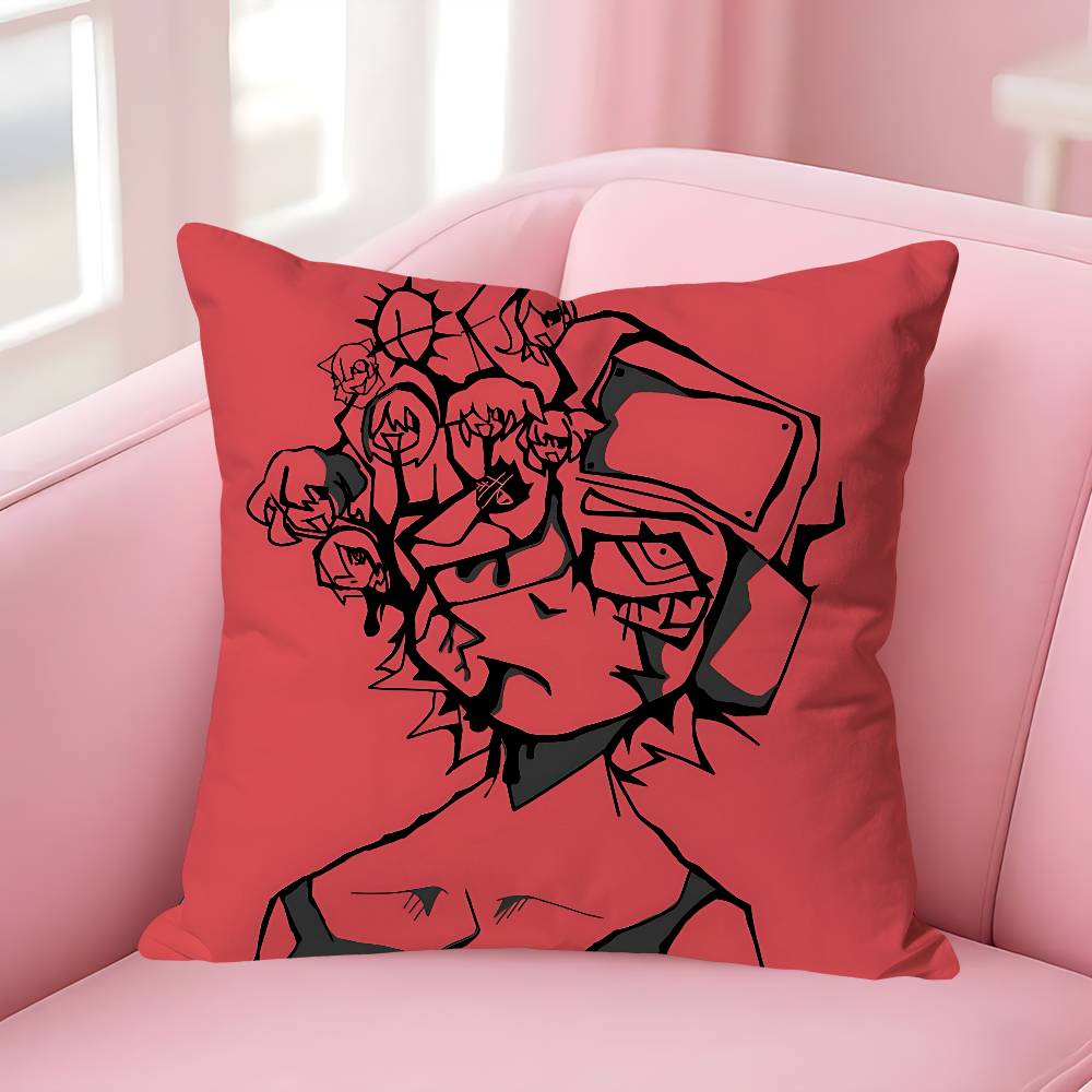 

PPsychopomp Game Vena Pillow Cases for Bedroom Living Room Sofa Home Decor Polyester Cushion Cover with Zipper 30x30cm