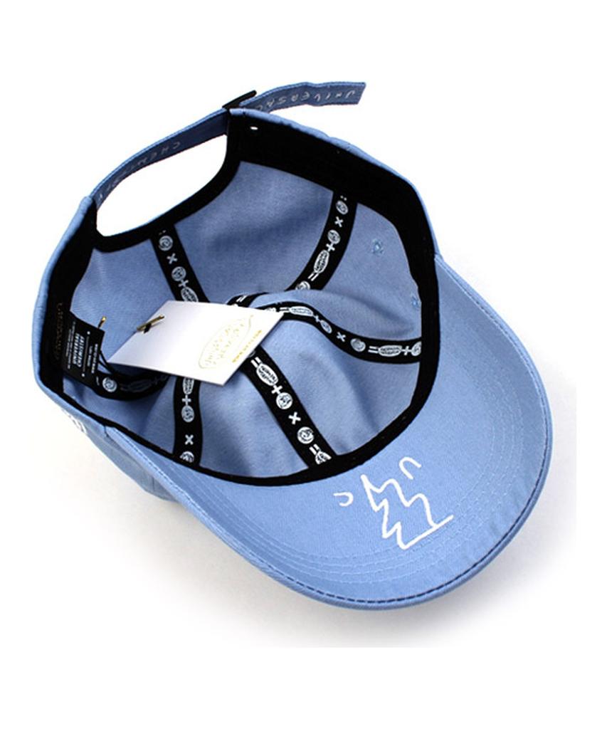 Yunibeosyeolkemiseuteuli Light Denim Logo Low Ballcap