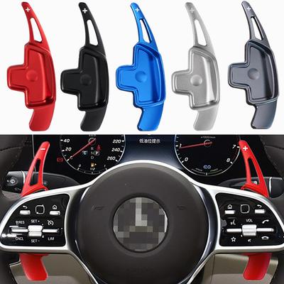 Para Mercedes-Benz Classe A W177 V177 Classe B C E W205 W246 W213 GLA Volante Paddle Shifters de Alumínio