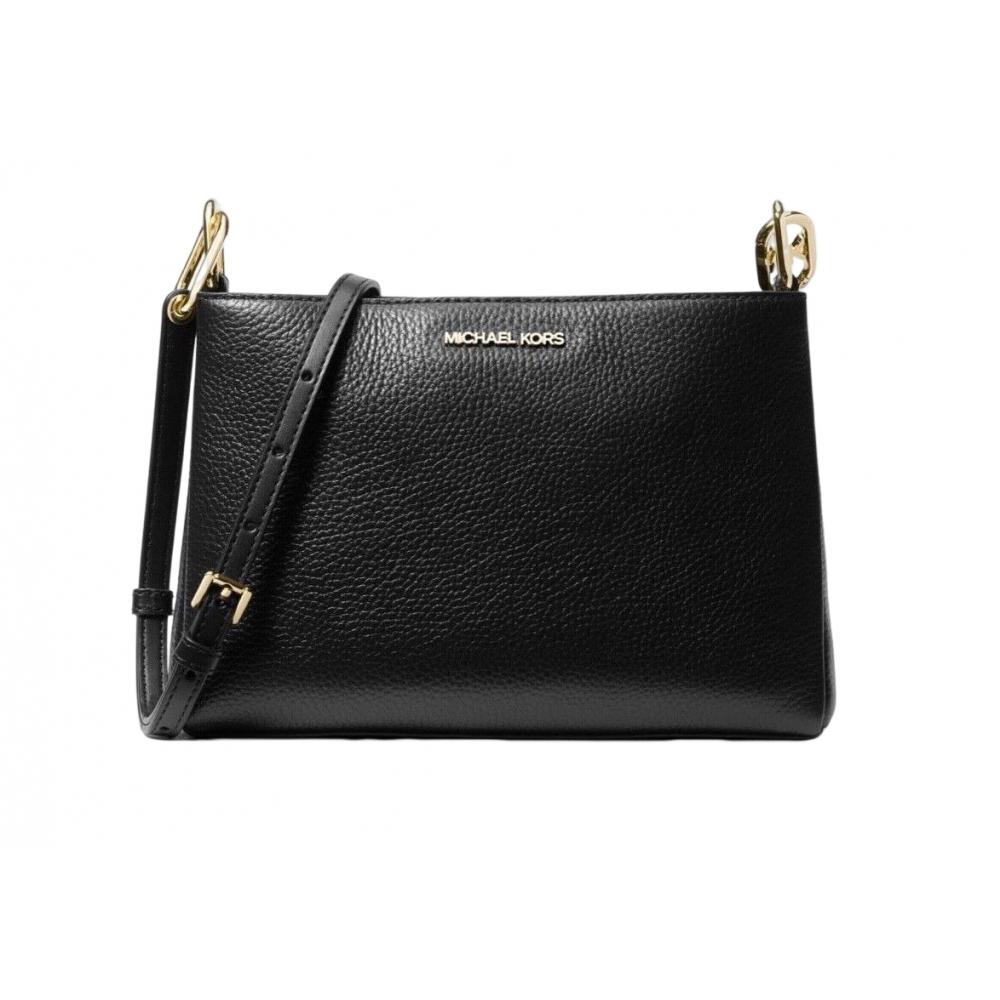 

Кожаная сумка через плечо Michael Kors Trisha MK Signature