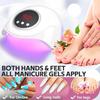 24LEDS LED UV Nail Lamp For Curing All Gel Nail Polish Professional 72W Nail Drying Lamp With Auto Sensor Salon Equipment