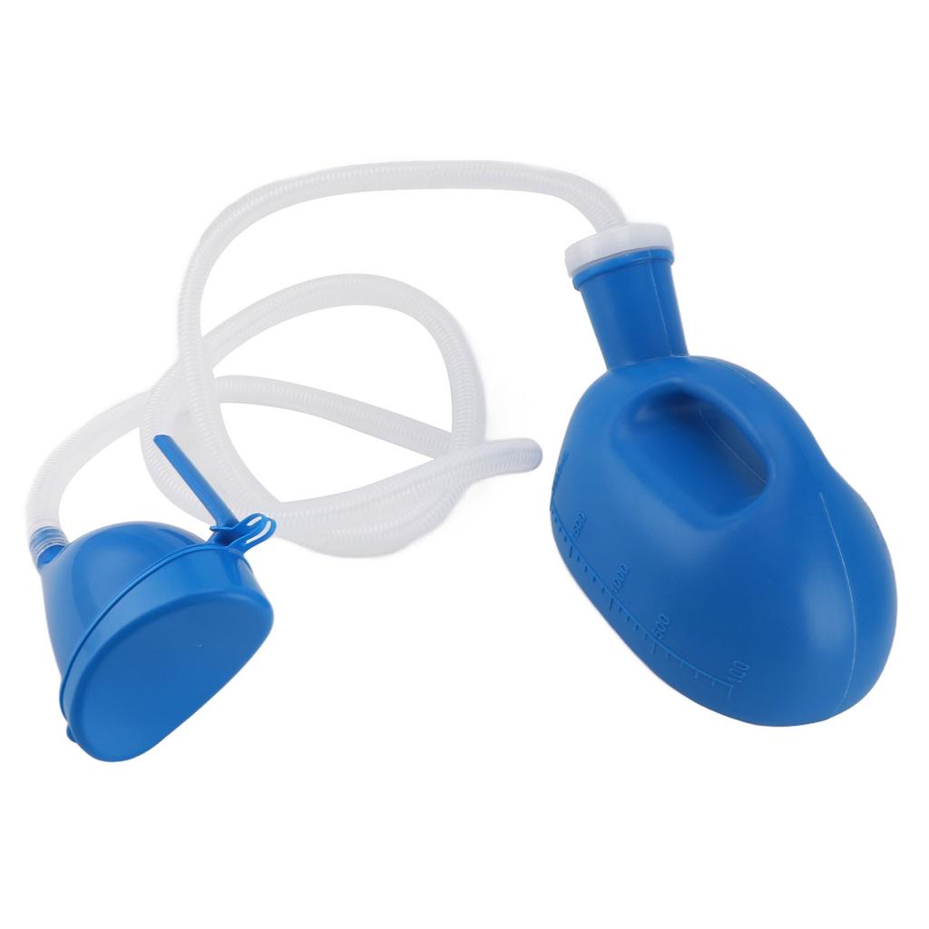 Sticlă Urinară Unisex 2000ml pentru Bărbați Femei cu Capac Sigilat Tub Lung Gură Moale Portabilă Sticlă Groasă pentru Urină