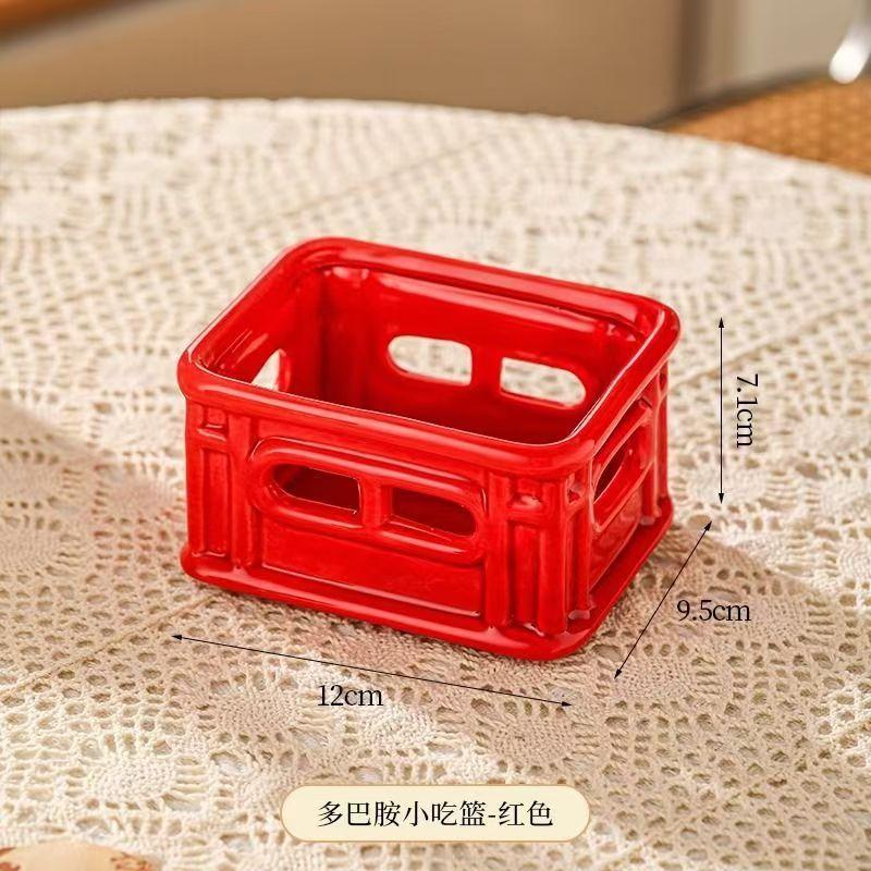 

Корейская жареная поддон для закусок Керамическая миска Украшение кухни Попкорн Жареные куриные чипсы Миска Instagram Позирование Реквизит Подарок