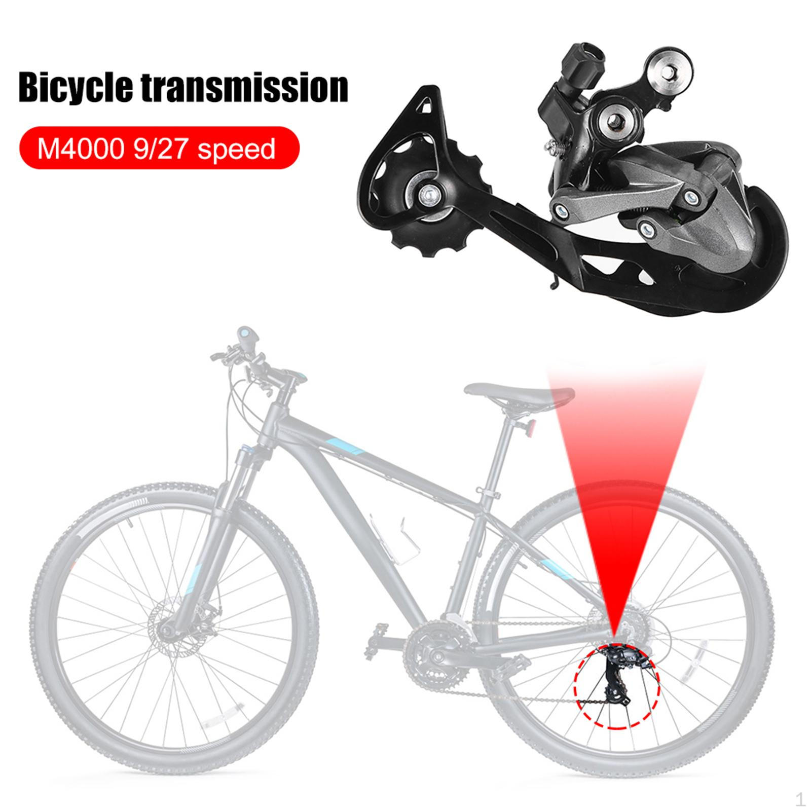 Bike Rear Derailleur M4000 9/27 for Mountain Bicycle