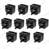 1Pc European Euro EU 2 Pin To UK 3Pin Power Socket Travel Plug Adapter Converter New