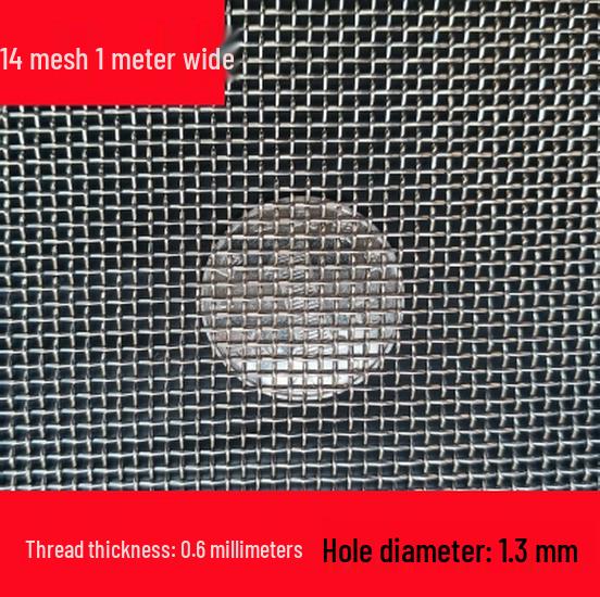 304 Edelstahlgewebe, 6-500 Maschen, Industrielles verdicktes Metalldrahtfilter.